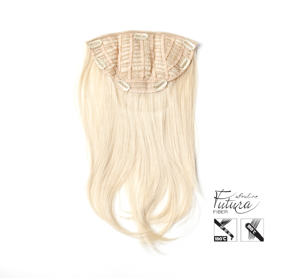 Félparóka szőke műhaj paróka AFROline